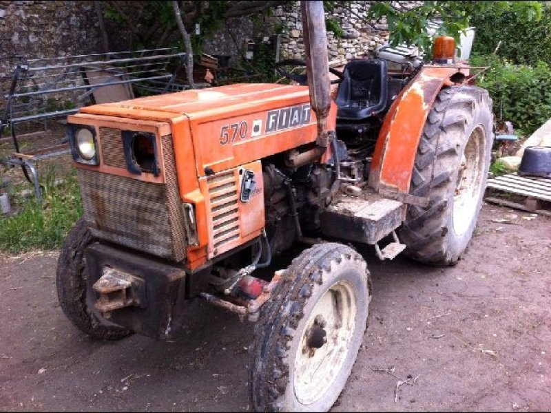 fiat 570 tracteur pour viticulture