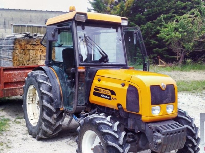 renault fructus 130 tracteur pour viticulture