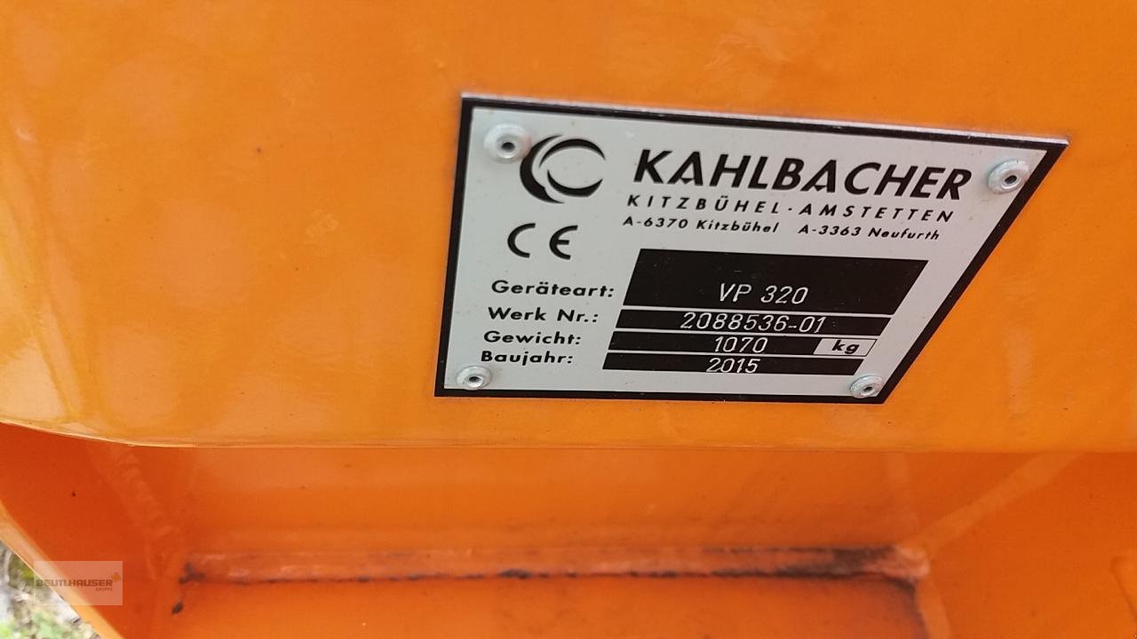 Sonstige Gartentechnik & Kommunaltechnik des Typs Sonstige Kahlbacher VP 320, Gebrauchtmaschine in Hagelstadt (Bild 5)
