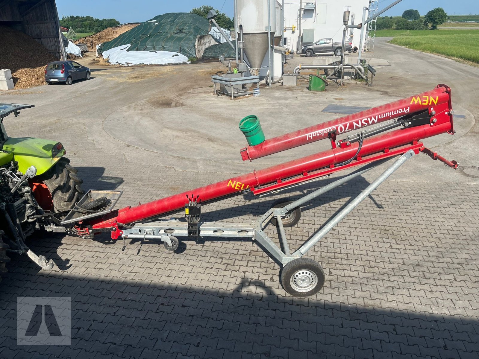 Überladeschnecke typu Agrimont MSN 70 Überladeschnecke, Gebrauchtmaschine w Langweid am Lech (Zdjęcie 1)