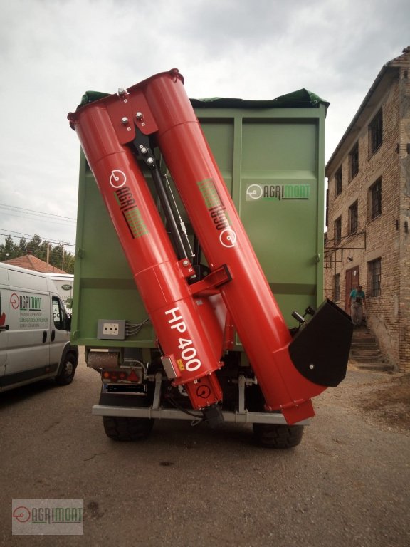 Überladewagen des Typs Agrimont Überladeschnecke HP 400 300 t/h mit neuer Rückwand Überladewagen Container Abrollcontainer Hakenlift Überladewagen, Neumaschine in Luzec nad Vltavou (Bild 1)