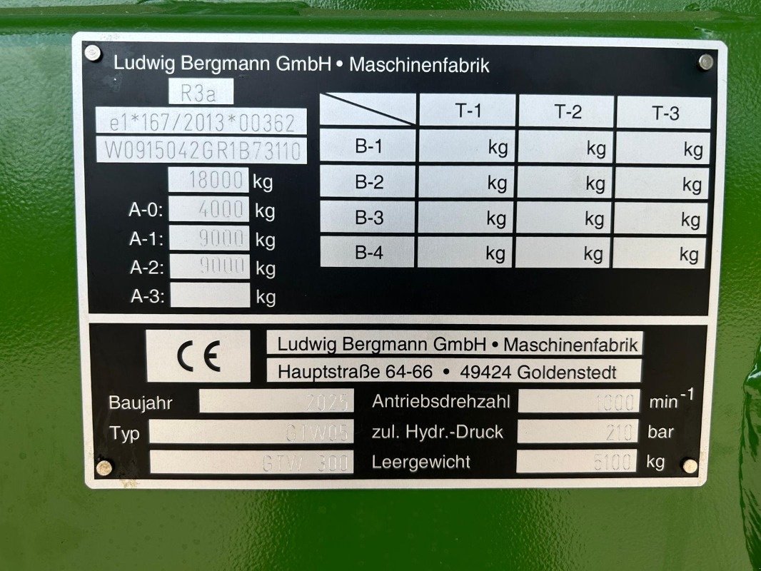 Überladewagen typu Bergmann GTW 300, Neumaschine v Sittensen (Obrázek 10)