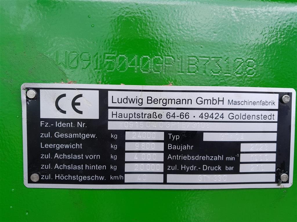Überladewagen tip Bergmann GTW 330, Gebrauchtmaschine in Horsens (Poză 7)