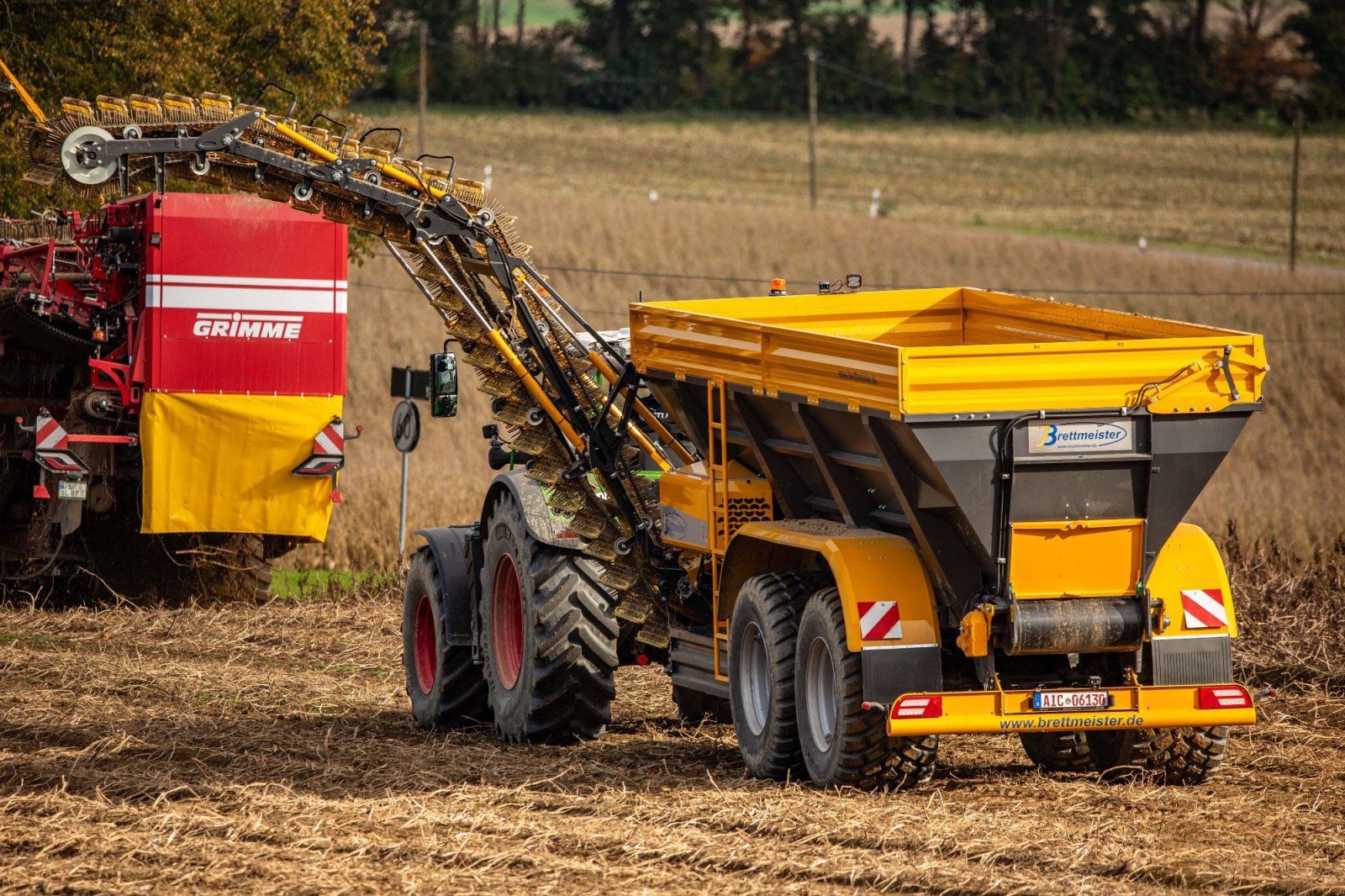 Überladewagen van het type Brettmeister K3, Gebrauchtmaschine in Kühbach (Foto 1)