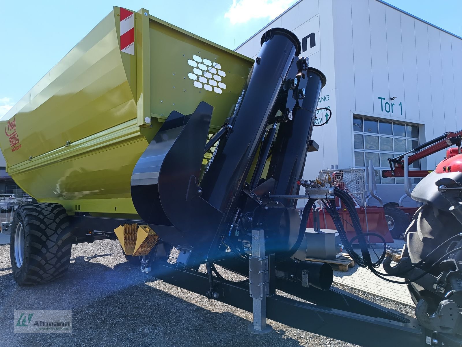 Überladewagen typu Fliegl ULW25, Vorführmaschine v Lanzenkirchen (Obrázek 5)