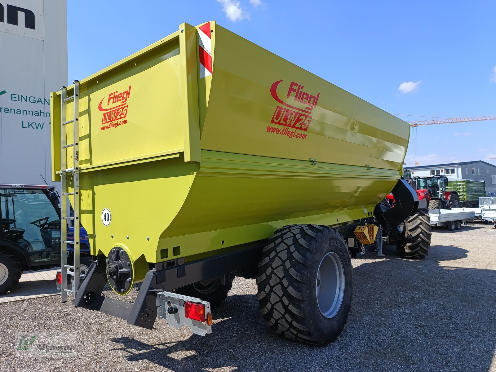 Überladewagen typu Fliegl ULW25, Vorführmaschine v Lanzenkirchen (Obrázek 3)