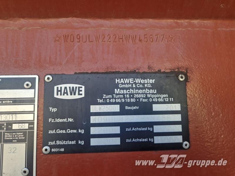 Überladewagen del tipo Hawe ULW 2500 T, Gebrauchtmaschine In Sülzetal OT Altenweddingen (Immagine 10)