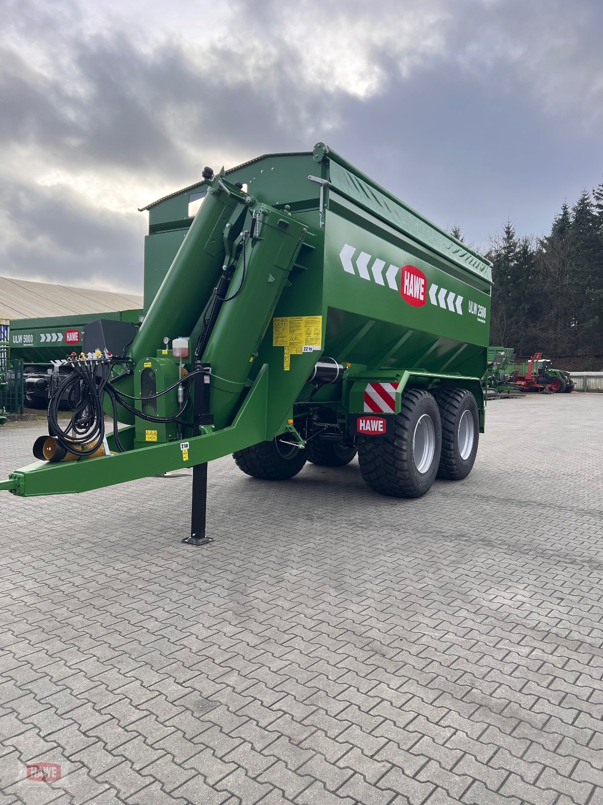 Überladewagen of the type Hawe ULW 2500, Neumaschine in Wippingen (Picture 1)