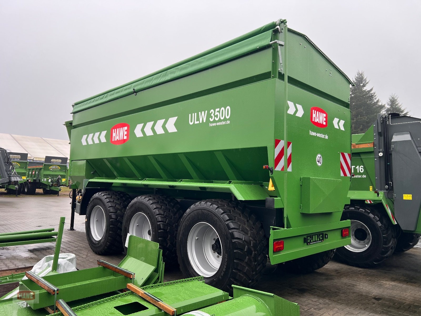 Überladewagen Türe ait Hawe ULW 3500 TR, Neumaschine içinde Wippingen (resim 5)