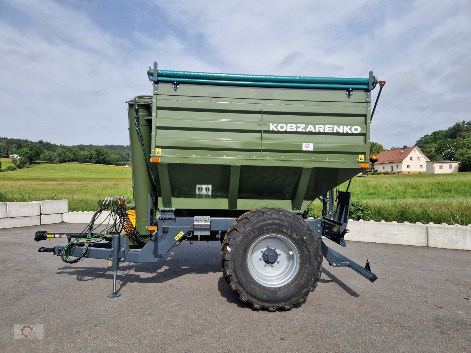 Überladewagen typu Kobzarenko PBN-9 9m³ Volumen Druckluft, Neumaschine v Tiefenbach (Obrázek 10)