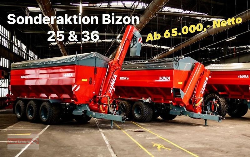 Überladewagen a típus Unia BIZON 36 Überladewagen 36 m³ Wiegesystem 31 to, Neumaschine ekkor: Ostheim/Rhön (Kép 3)