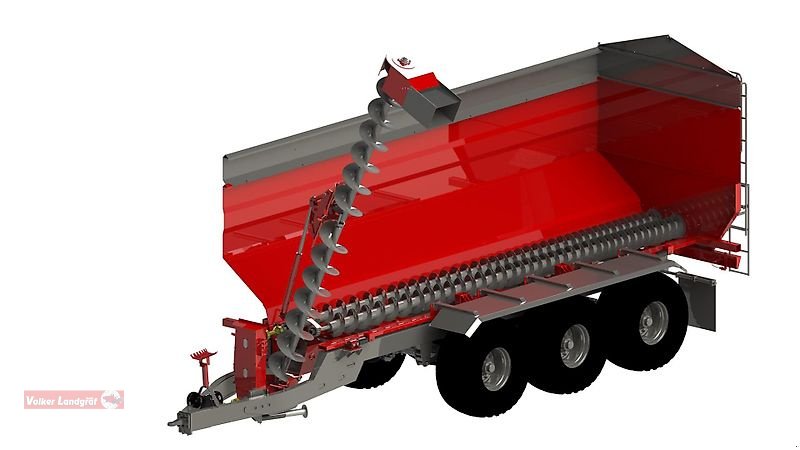 Überladewagen a típus Unia BIZON 36 Überladewagen 36 m³ Wiegesystem 31 to, Neumaschine ekkor: Ostheim/Rhön (Kép 9)