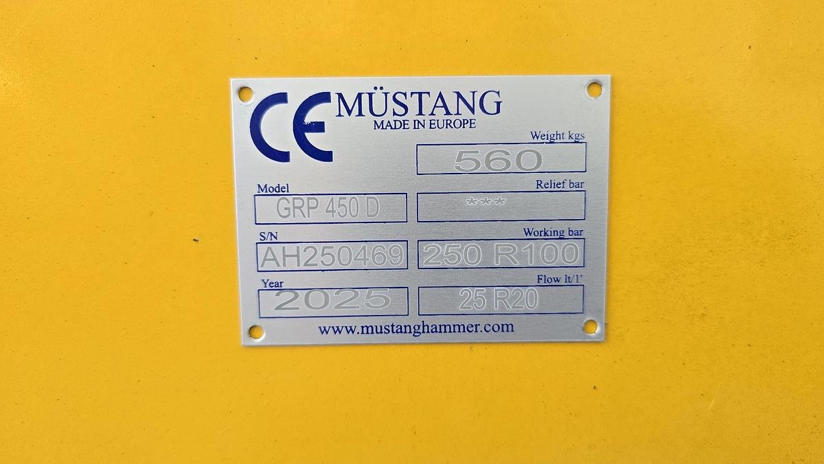 Abbruchsortiergreifer des Typs Mustang GRP450D Abbruch- & Sortiergreifer, Gebrauchtmaschine in Göpfritz an der Wild (Bild 8)