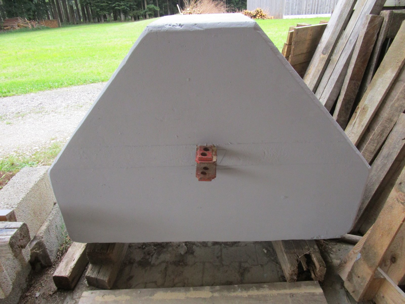 Abrollcontainer a típus agriKomp Schlepper Front-und Heckgewicht, Gebrauchtmaschine ekkor: Breitenbrunn (Kép 1)