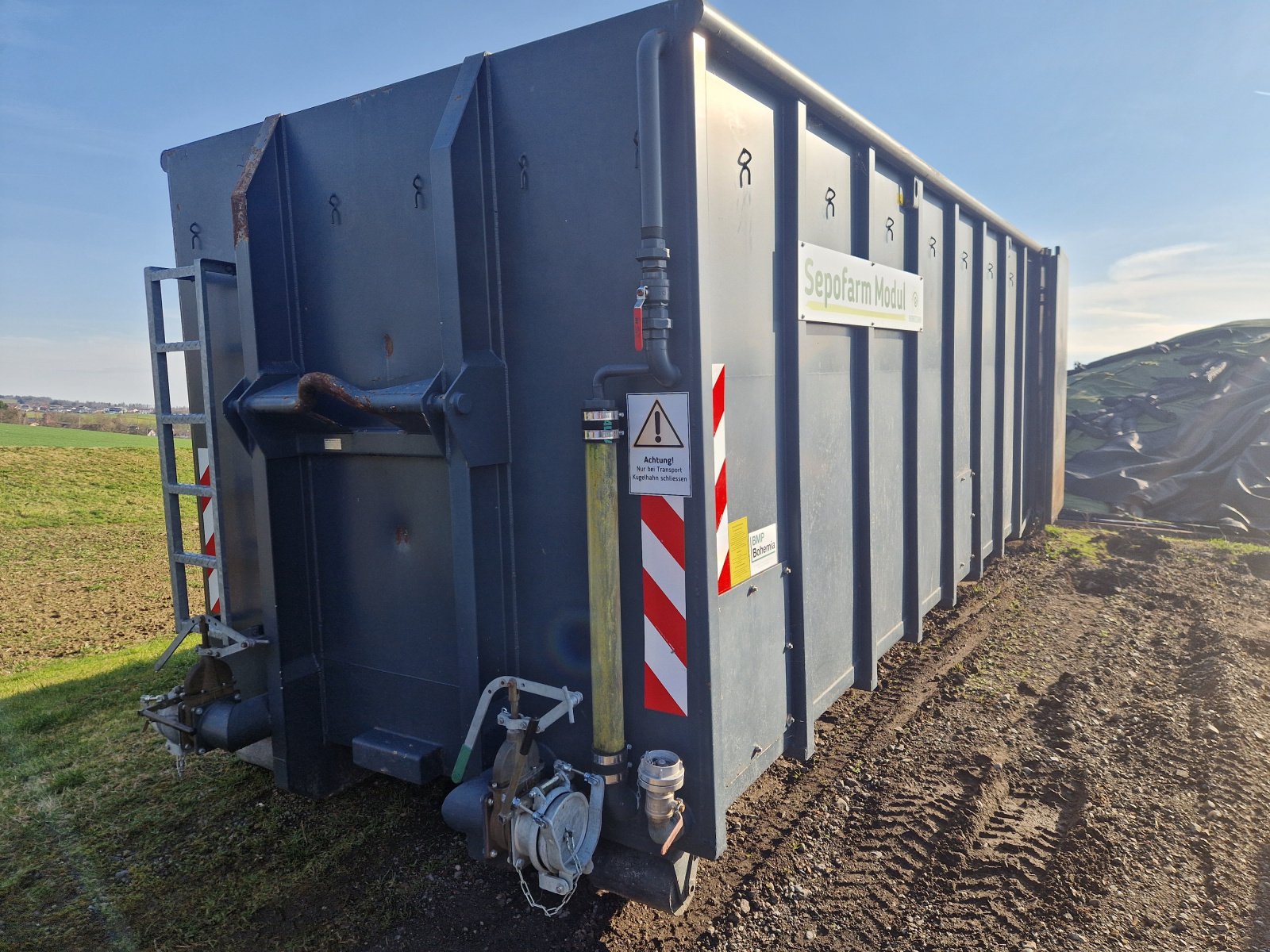 Abrollcontainer des Typs Biogastechnik Süd Sepofarm, Gebrauchtmaschine in Horgenzell (Bild 2)