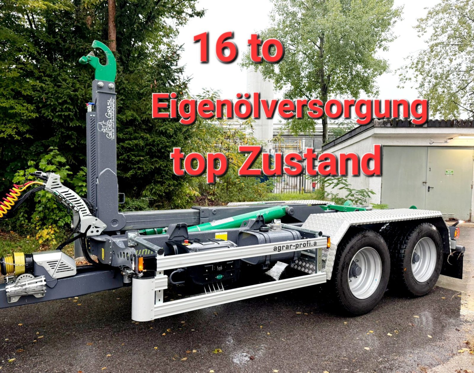 Abrollcontainer Türe ait B.O.B. 16.10, Gebrauchtmaschine içinde Gräfenberg (resim 1)