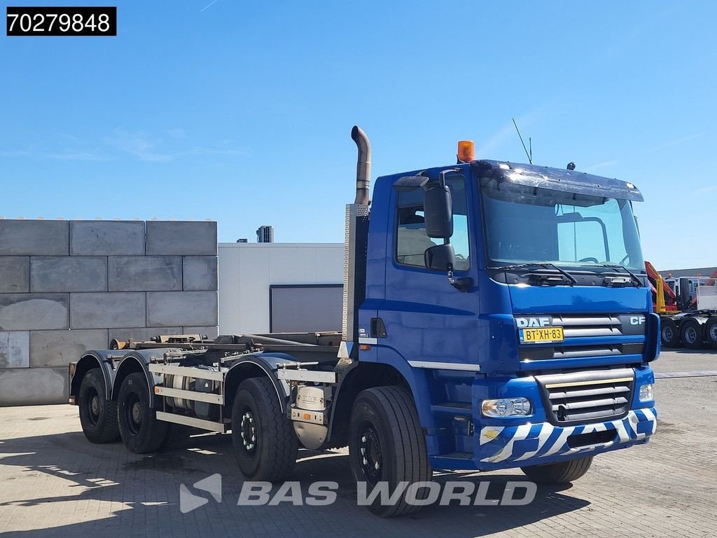 Abrollcontainer des Typs DAF CF 410 8X4 NL-Truck 25tons VDL hooklift steel suspension Euro 5, Gebrauchtmaschine in Veghel (Bild 3)