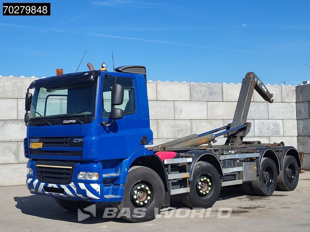 Abrollcontainer des Typs DAF CF 410 8X4 NL-Truck 25tons VDL hooklift steel suspension Euro 5, Gebrauchtmaschine in Veghel (Bild 8)