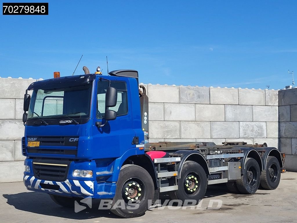 Abrollcontainer des Typs DAF CF 410 8X4 NL-Truck 25tons VDL hooklift steel suspension Euro 5, Gebrauchtmaschine in Veghel (Bild 10)