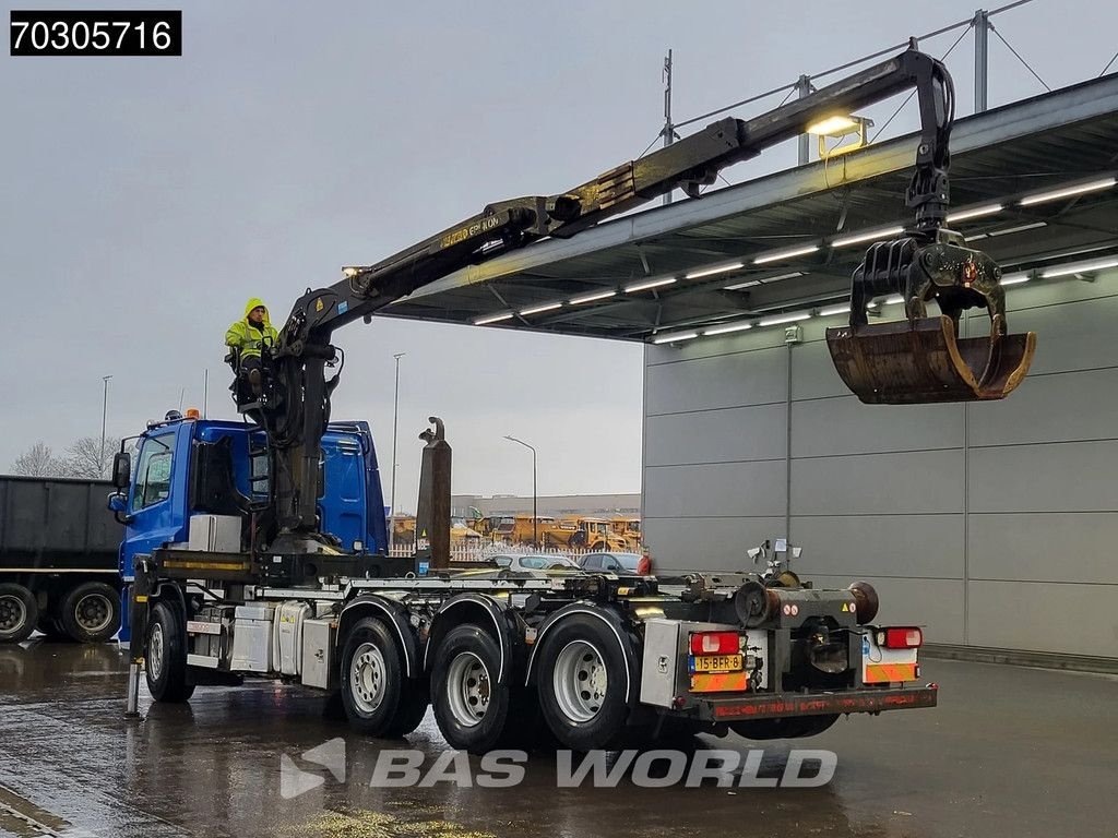 Abrollcontainer van het type DAF CF 440 8X2 Palfinger Q150 Z79 Crane + VDL S-25-6400 Hooklift Lif, Gebrauchtmaschine in Veghel (Foto 2)