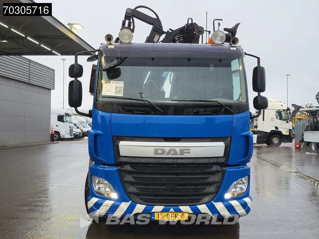 Abrollcontainer van het type DAF CF 440 8X2 Palfinger Q150 Z79 Crane + VDL S-25-6400 Hooklift Lif, Gebrauchtmaschine in Veghel (Foto 11)