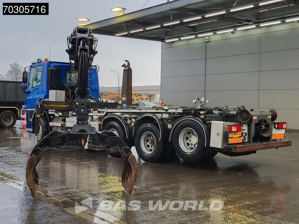 Abrollcontainer van het type DAF CF 440 8X2 Palfinger Q150 Z79 Crane + VDL S-25-6400 Hooklift Lif, Gebrauchtmaschine in Veghel (Foto 5)