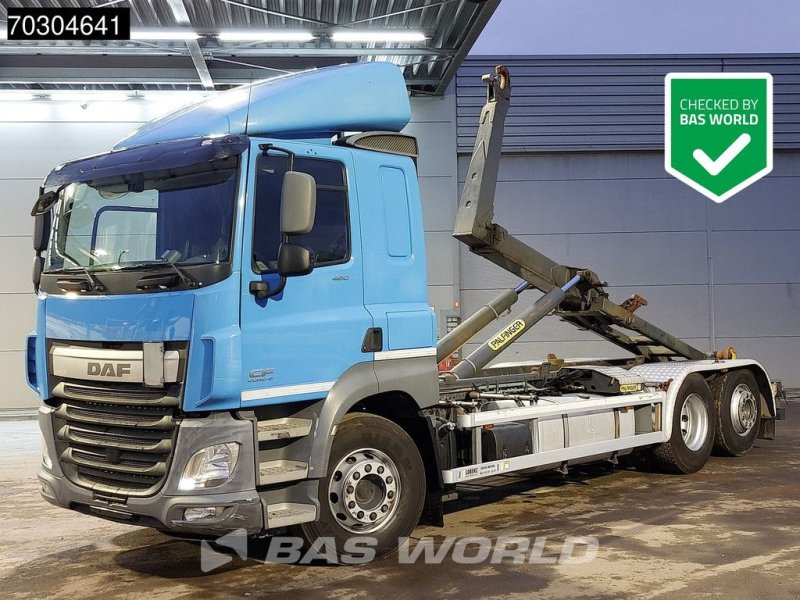 Abrollcontainer типа DAF CF 460 CF 6X2 Palfinger T20 -31 MPA hooklift Manual Lift-Axle Eu, Gebrauchtmaschine в Veghel (Фотография 1)