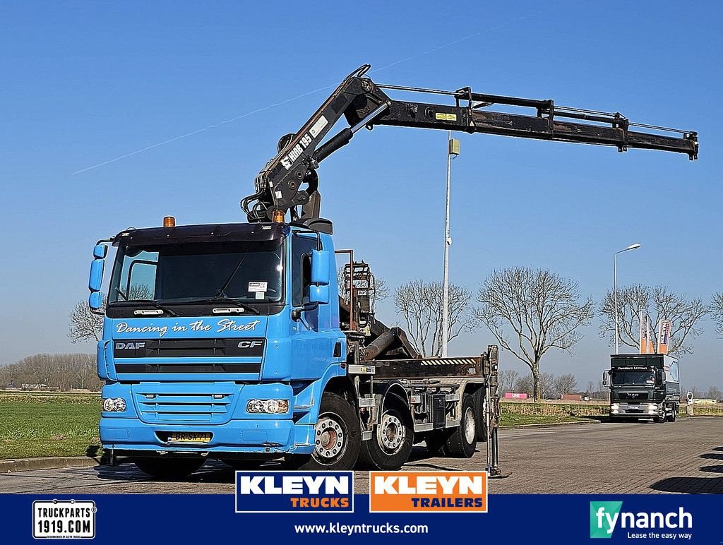 Abrollcontainer a típus DAF CF 85.380 8X2 HIAB 195 E3, Gebrauchtmaschine ekkor: Vuren (Kép 1)