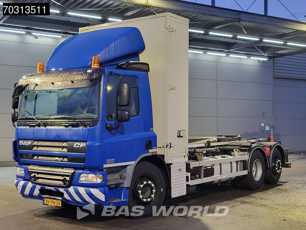 Abrollcontainer des Typs DAF CF75.250 6X2 VDL S-21-6200 containersystem Lift-Axle Automatic E, Gebrauchtmaschine in Veghel (Bild 10)