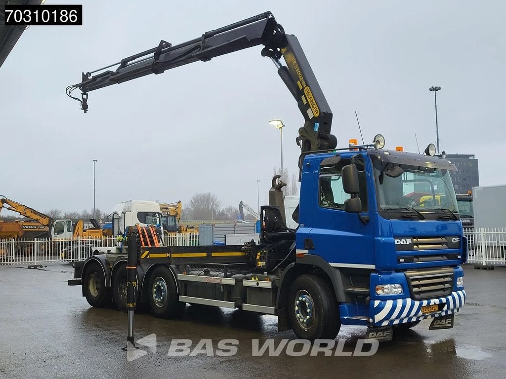 Abrollcontainer Türe ait DAF CF85.410 8X2 VDL 20-6200 Palfinger PK33002 EH Kran Lift+Lenkachs, Gebrauchtmaschine içinde Veghel (resim 5)