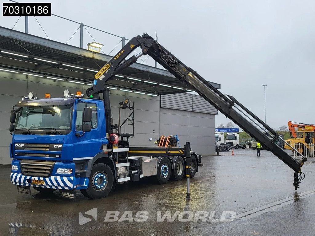 Abrollcontainer Türe ait DAF CF85.410 8X2 VDL 20-6200 Palfinger PK33002 EH Kran Lift+Lenkachs, Gebrauchtmaschine içinde Veghel (resim 7)