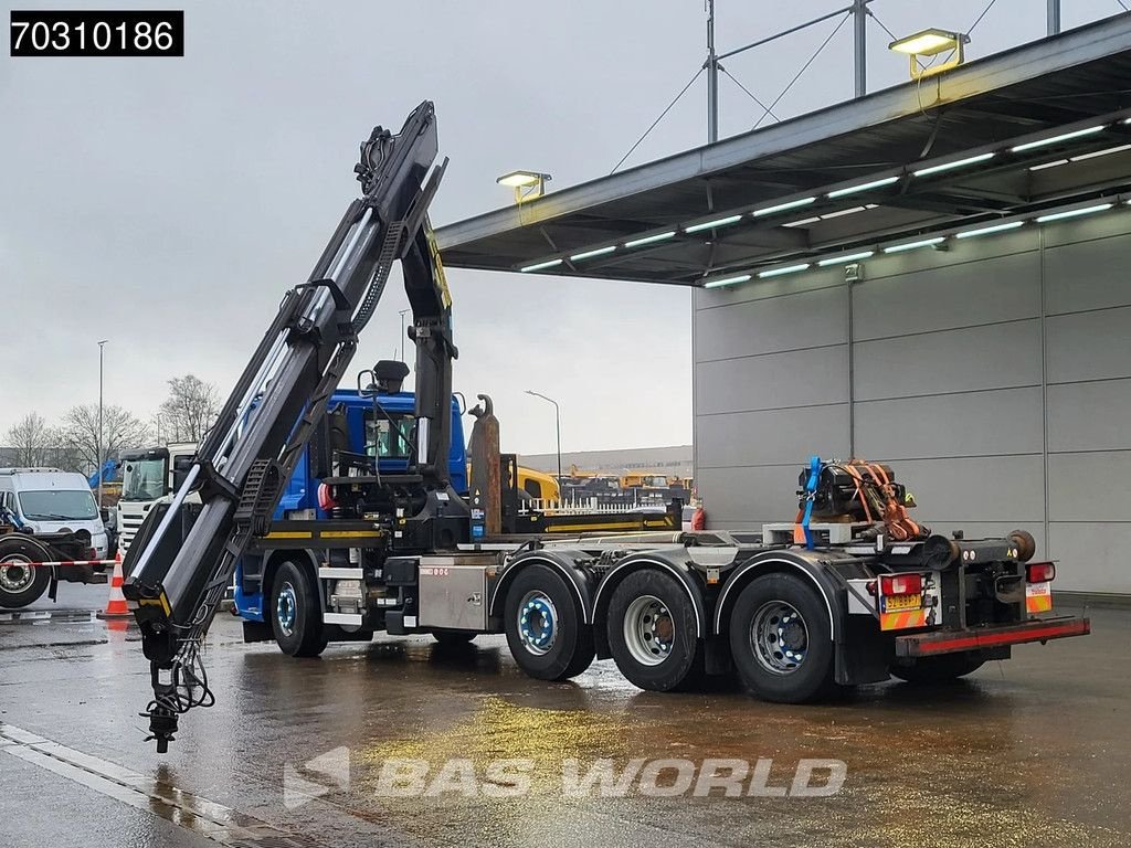 Abrollcontainer Türe ait DAF CF85.410 8X2 VDL 20-6200 Palfinger PK33002 EH Kran Lift+Lenkachs, Gebrauchtmaschine içinde Veghel (resim 8)