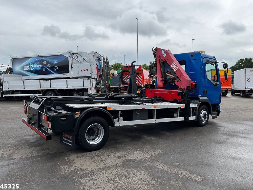 Abrollcontainer του τύπου DAF FA 45 LF 180 HMF 7 Tonmeter laadkraan, Gebrauchtmaschine σε ANDELST (Φωτογραφία 5)