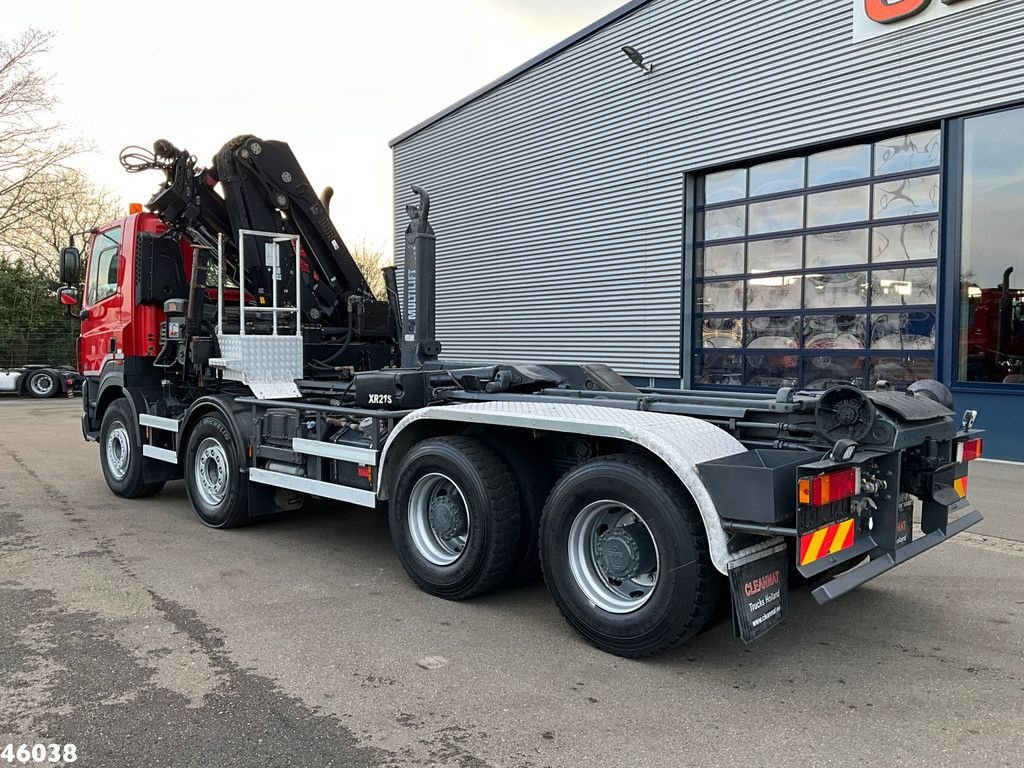 Abrollcontainer van het type DAF FAD 85 CF 410 8x4 Hiab 24 Tonmeter laadkraan, Gebrauchtmaschine in ANDELST (Foto 5)