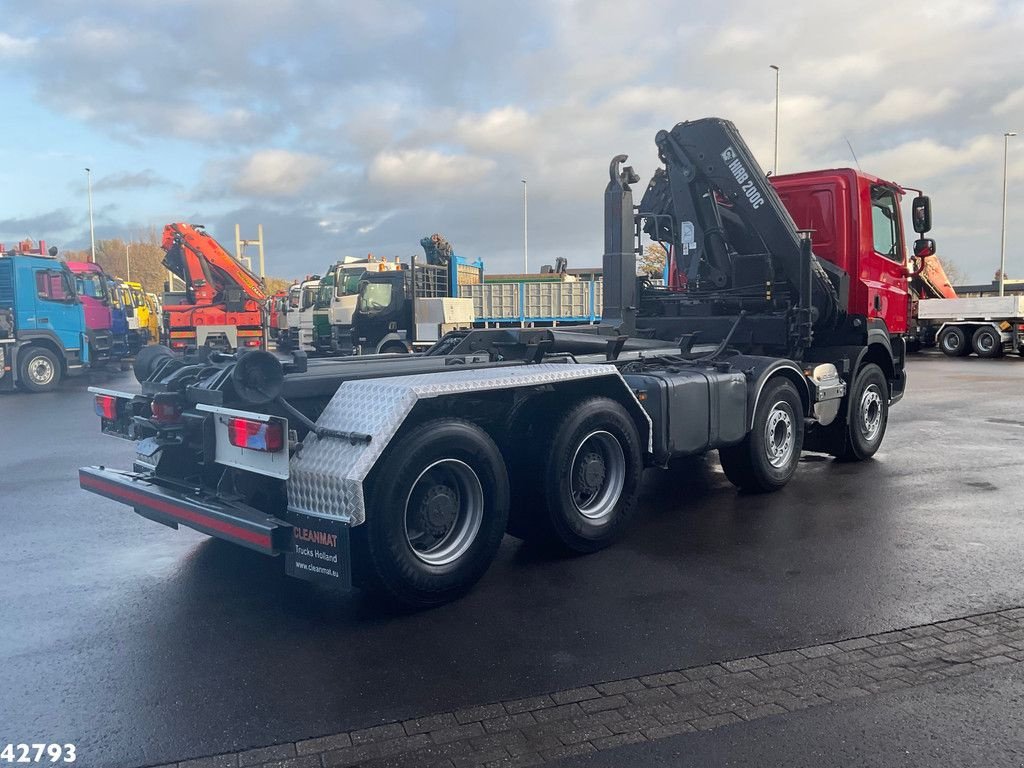 Abrollcontainer tip DAF FAD 85 CF 460 8x4 Full steel Euro 5 Hiab 20 Tonmeter laadkraan, Gebrauchtmaschine in ANDELST (Poză 5)