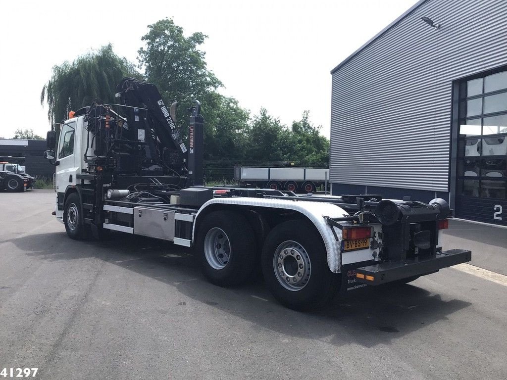 Abrollcontainer tip DAF FAN 75 CF 360 Euro 5 Hiab 22 ton/meter laadkraan, Gebrauchtmaschine in ANDELST (Poză 1)