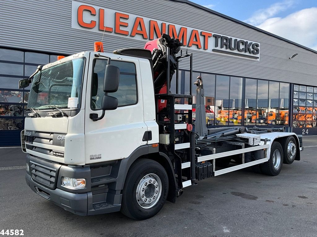 Abrollcontainer Türe ait DAF FAN 85 CF 360 HMF 20 Tonmeter laadkraan, Gebrauchtmaschine içinde ANDELST (resim 2)