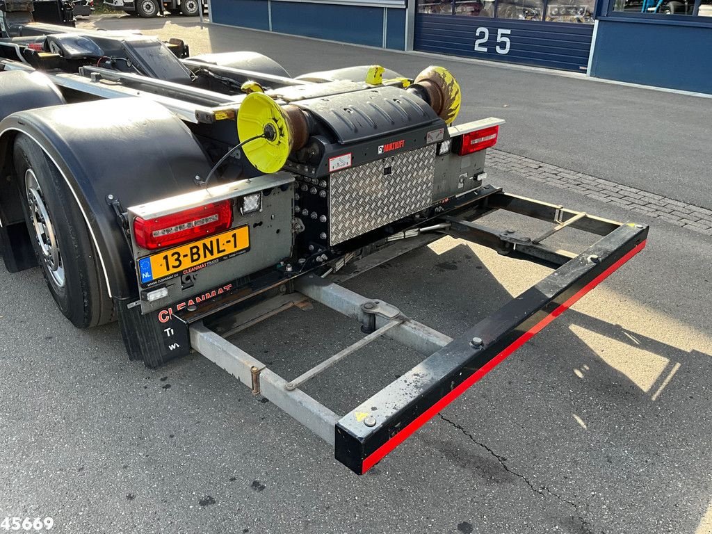 Abrollcontainer des Typs DAF FAN CF 340 Euro 6 Hiab 22 Tonmeter laadkraan Just 136.360 km!, Gebrauchtmaschine in ANDELST (Bild 8)