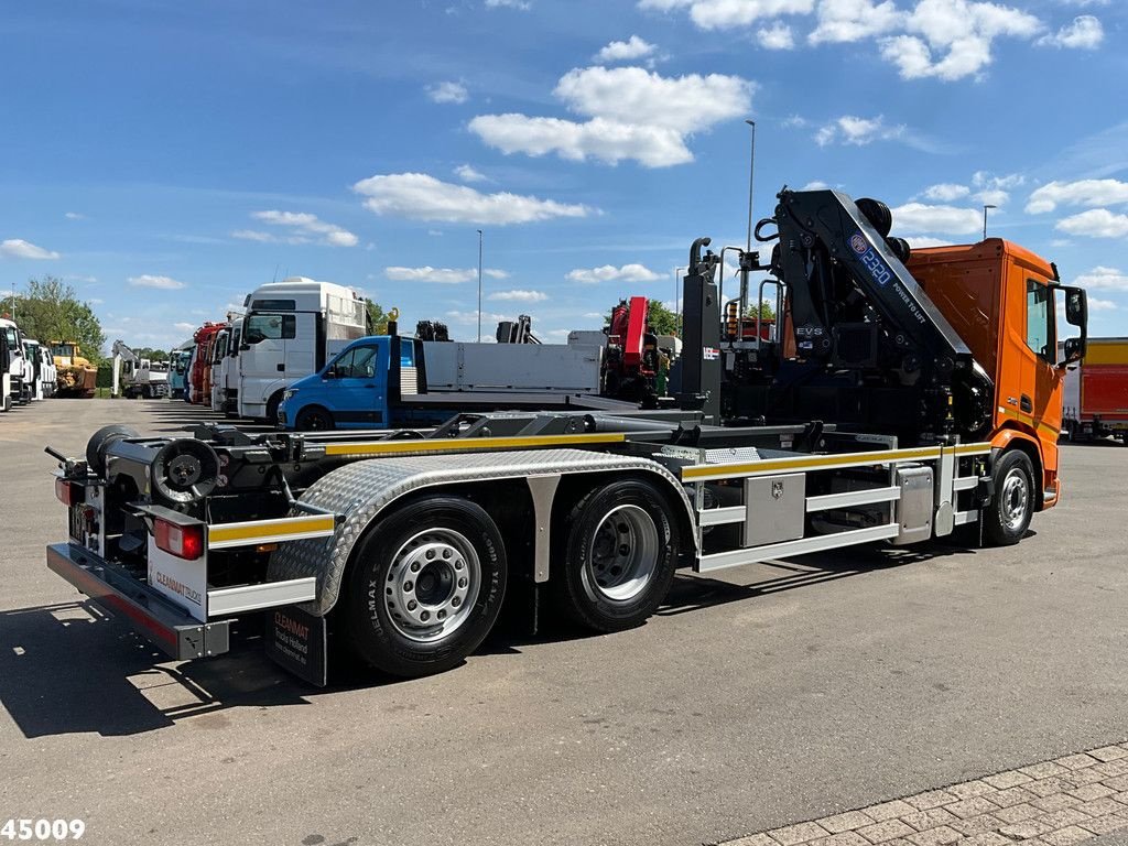 Abrollcontainer des Typs DAF FAN XD 450 Euro 6 HMF 23 Tonmeter laadkraan, Gebrauchtmaschine in ANDELST (Bild 4)