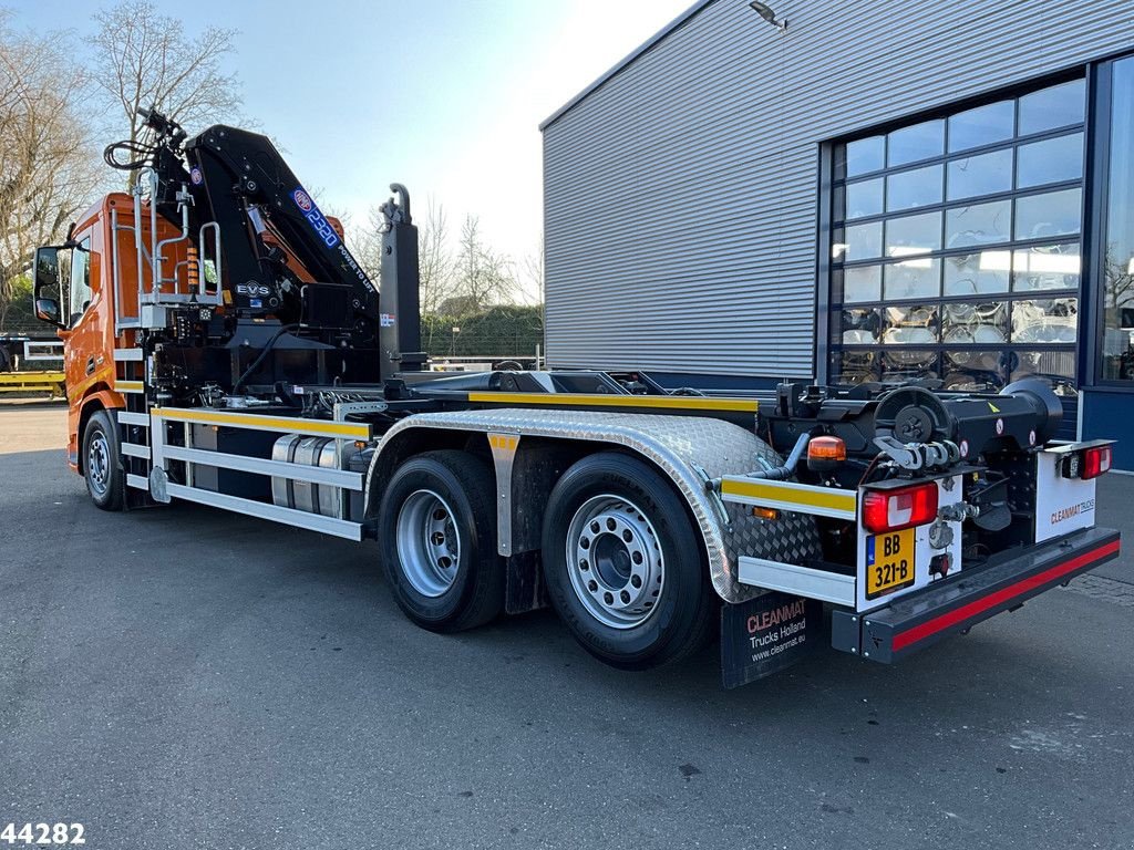 Abrollcontainer des Typs DAF FAN XD 450 Euro 6 HMF 23 Tonmeter laadkraan, Gebrauchtmaschine in ANDELST (Bild 5)