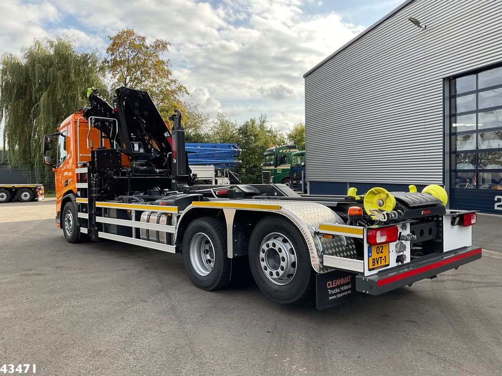 Abrollcontainer des Typs DAF FAN XD 450 Hiab 23 Tonmeter laadkraan, Gebrauchtmaschine in ANDELST (Bild 4)