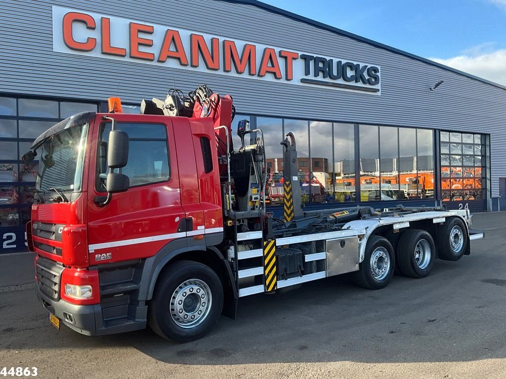 Abrollcontainer типа DAF FAQ 85 CF 460 HMF 16 Tonmeter Z-kraan, Gebrauchtmaschine в ANDELST (Фотография 2)