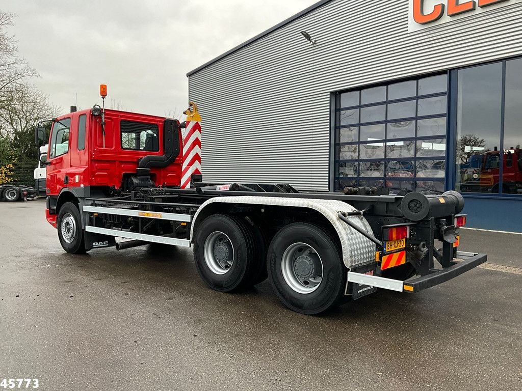 Abrollcontainer des Typs DAF FAT 75.320 6x4 Full steel Hiab 17 Ton haakarmsysteem Just 64.623, Gebrauchtmaschine in ANDELST (Bild 4)