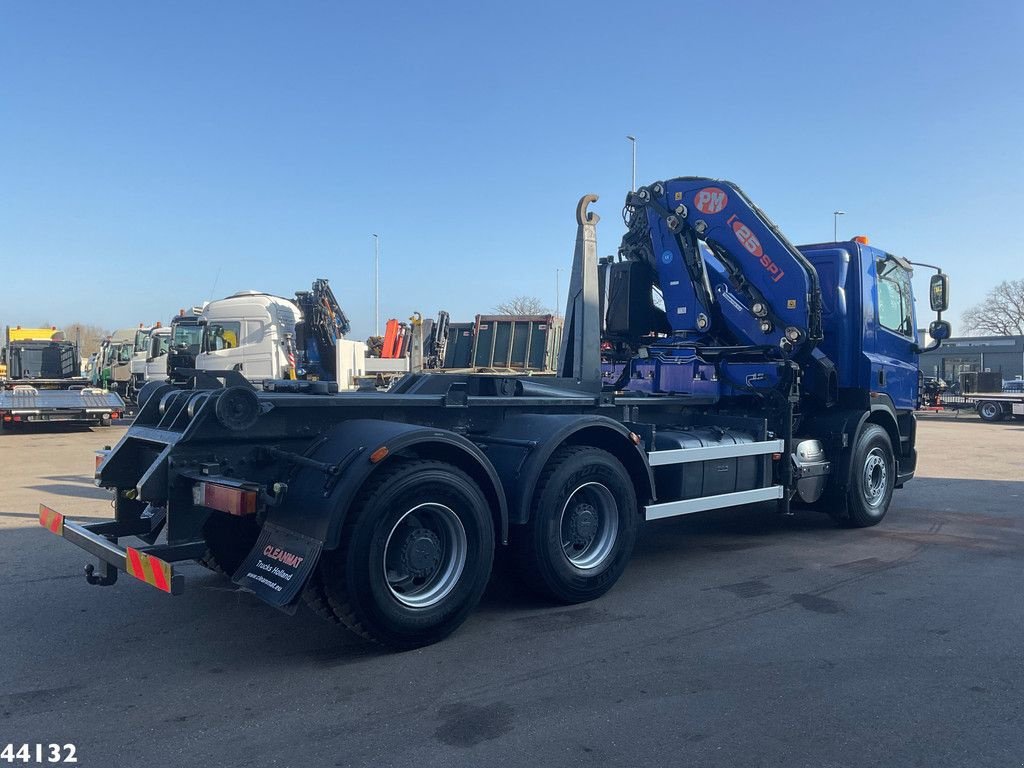 Abrollcontainer of the type DAF FAT 85 CF 360 6x4 PM 25 Tonmeter laadkraan, Gebrauchtmaschine in ANDELST (Picture 5)