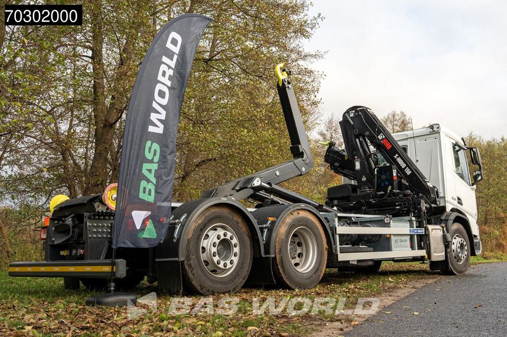 Abrollcontainer des Typs DAF XD 450 6X2 NEW Hiab X-Hiduo 158 B-3 Crane Kran + Opt20S56 ACC Li, Neumaschine in Veghel (Bild 5)