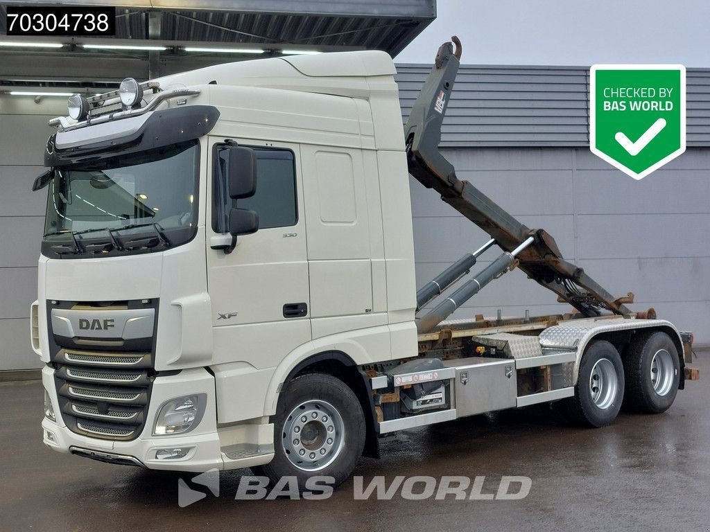 Abrollcontainer typu DAF XF 530 6X2 VDL SVL-20-6000 Hooklift Lift-Axle Automatic MX engin, Gebrauchtmaschine v Veghel (Obrázek 1)