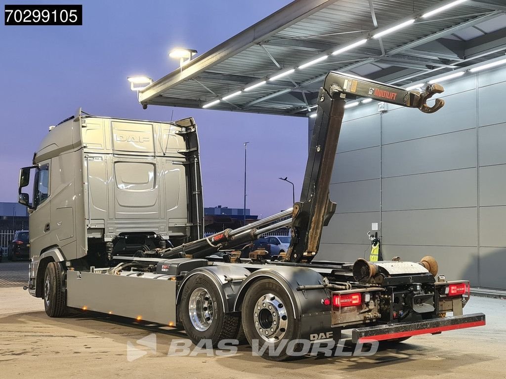 Abrollcontainer типа DAF XG 530 6X2 HIAB Multilift ULT21S61-WMITF Lift + Steering Axle Re, Gebrauchtmaschine в Veghel (Фотография 7)