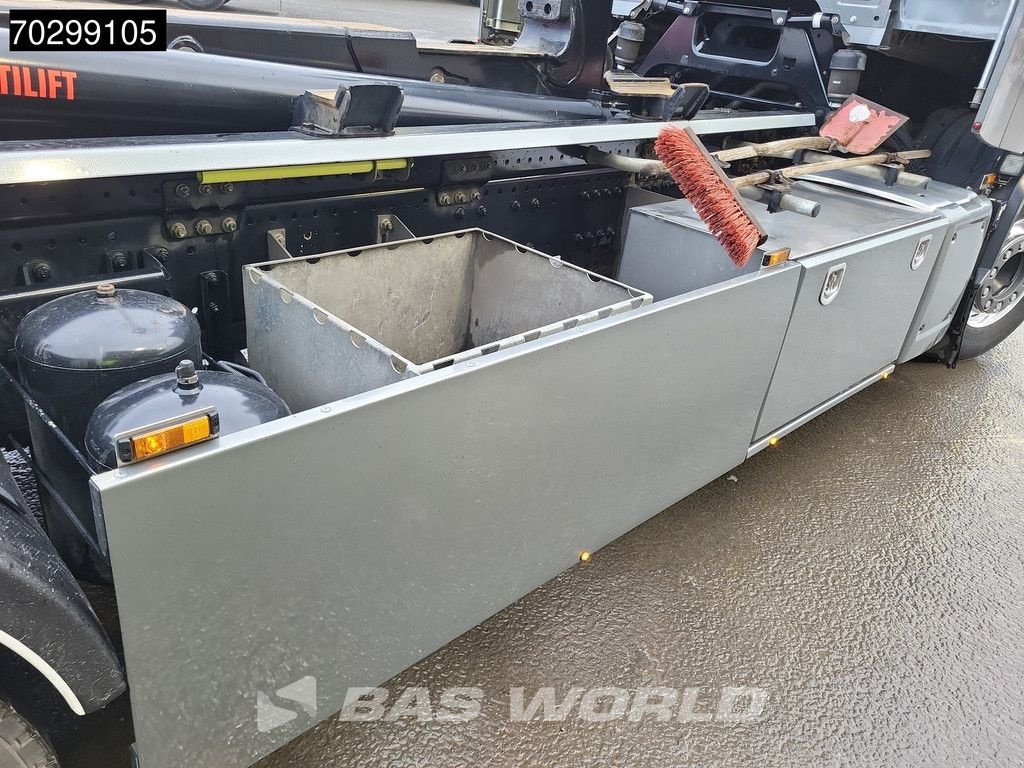 Abrollcontainer des Typs DAF XG 530 6X2 HIAB Multilift ULT21S61-WMITF Lift + Steering Axle Re, Gebrauchtmaschine in Veghel (Bild 11)