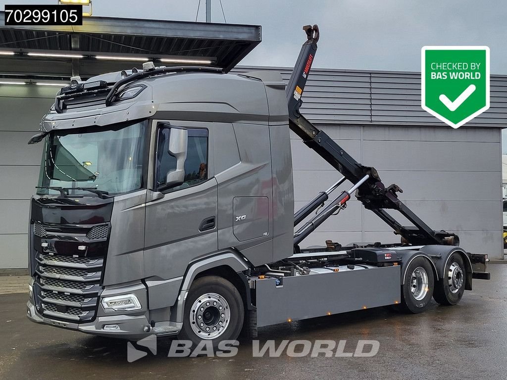 Abrollcontainer des Typs DAF XG 530 6X2 HIAB Multilift ULT21S61-WMITF Lift + Steering Axle Re, Gebrauchtmaschine in Veghel (Bild 1)