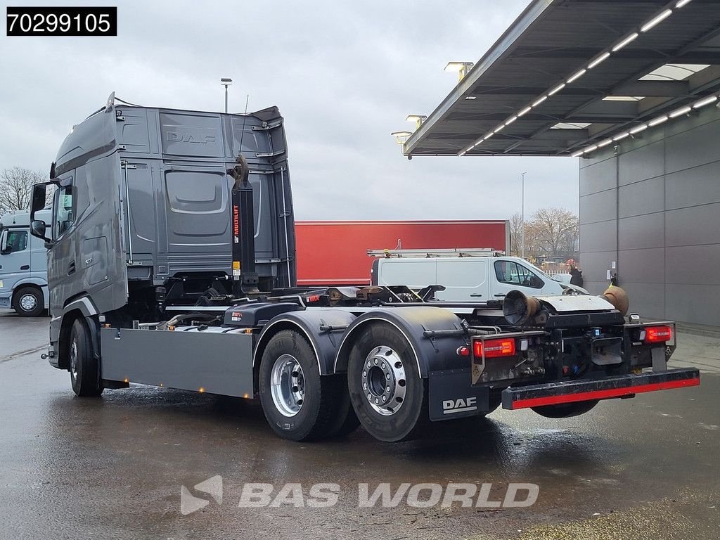 Abrollcontainer des Typs DAF XG 530 6X2 HIAB Multilift ULT21S61-WMITF Lift + Steering Axle Re, Gebrauchtmaschine in Veghel (Bild 2)